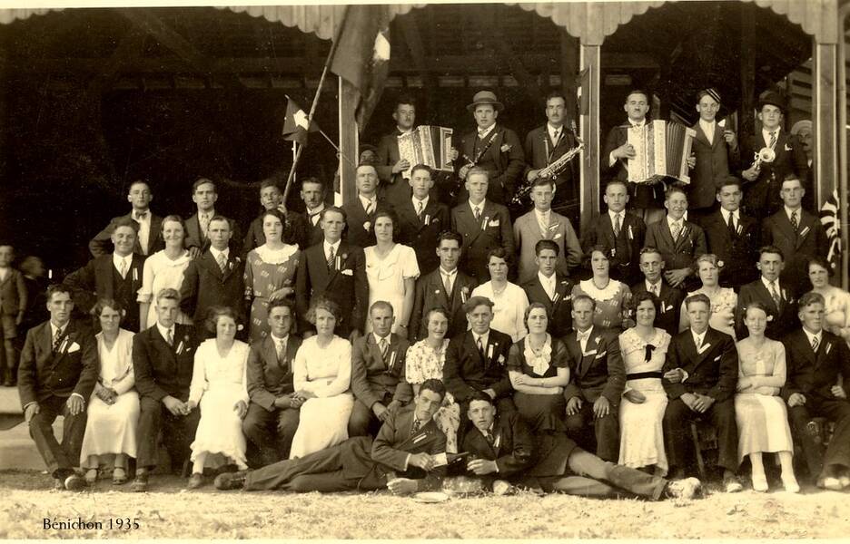 La jeunesse en 1935