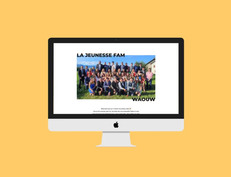 Image du nouveau site de la jeunesse